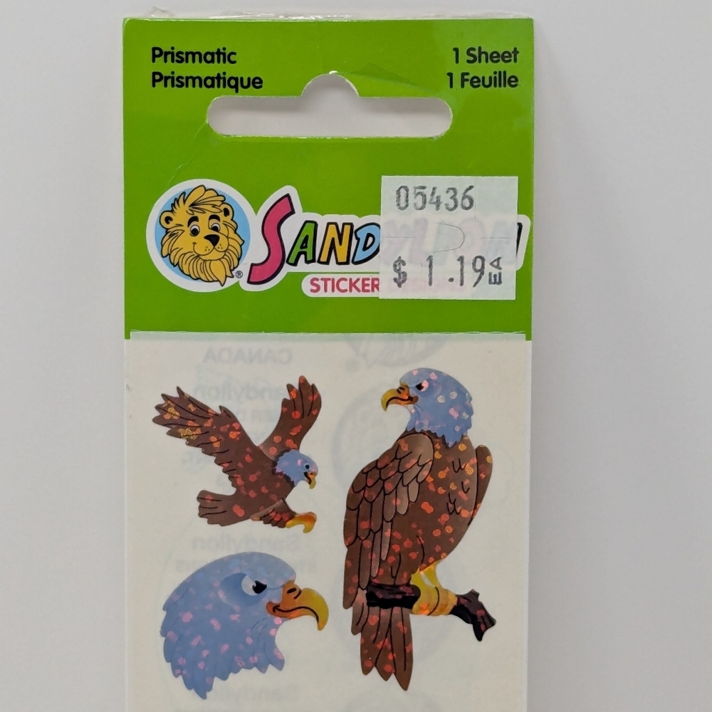 Sandylion Stickers Vintage Eagles Birds - Picture 3 of 4